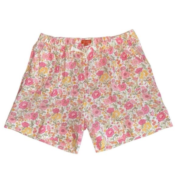 Tommy Bahama Women's Floral Paradise 100% Cotton Shorts Size Large